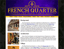 Tablet Screenshot of blackrockfrenchquarter.org